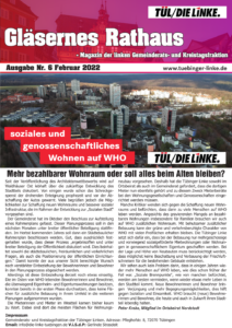 "Gläsernes Rathaus", Ausgabe vom Februar 2022